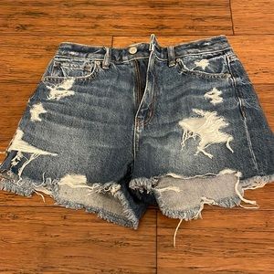 American Eagle Outfitters Denim Mom Short